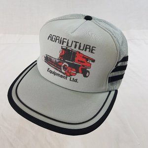 AGRIFUTURE FARMING EQUIPMENT Cap Trucker Hat Snapb